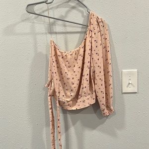 American Eagle One Shoulder Top